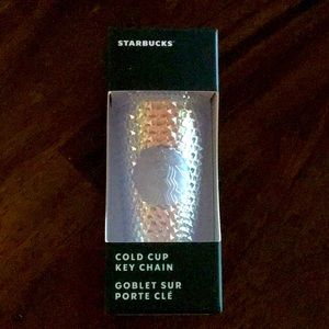 Starbucks cold cup keychain